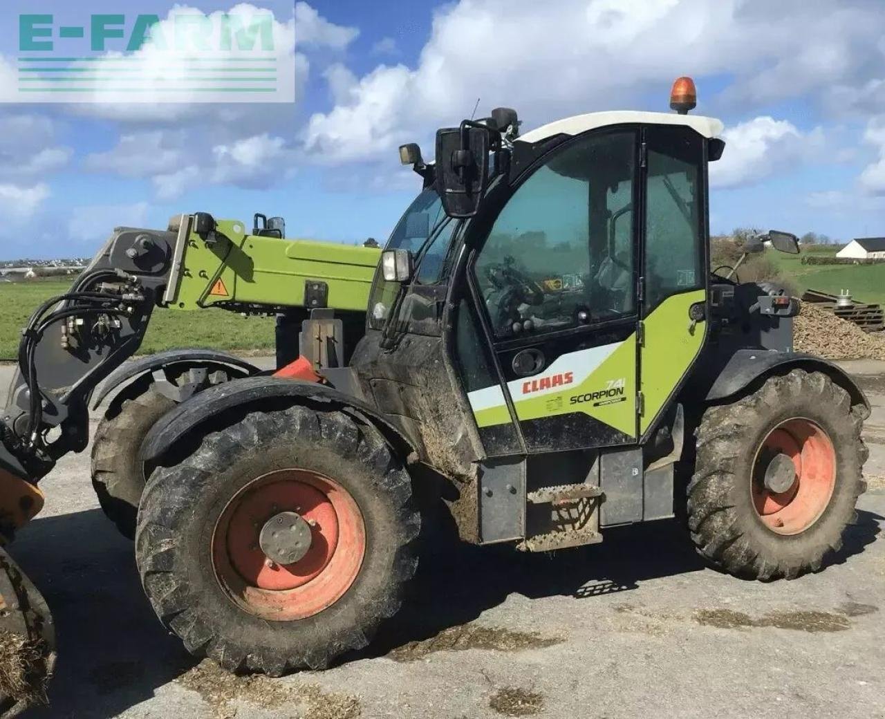 Teleskoplader typu CLAAS scorpion 741 vpwr s5 ls 30+, Gebrauchtmaschine v PLOUIGNEAU (Obrázek 1)