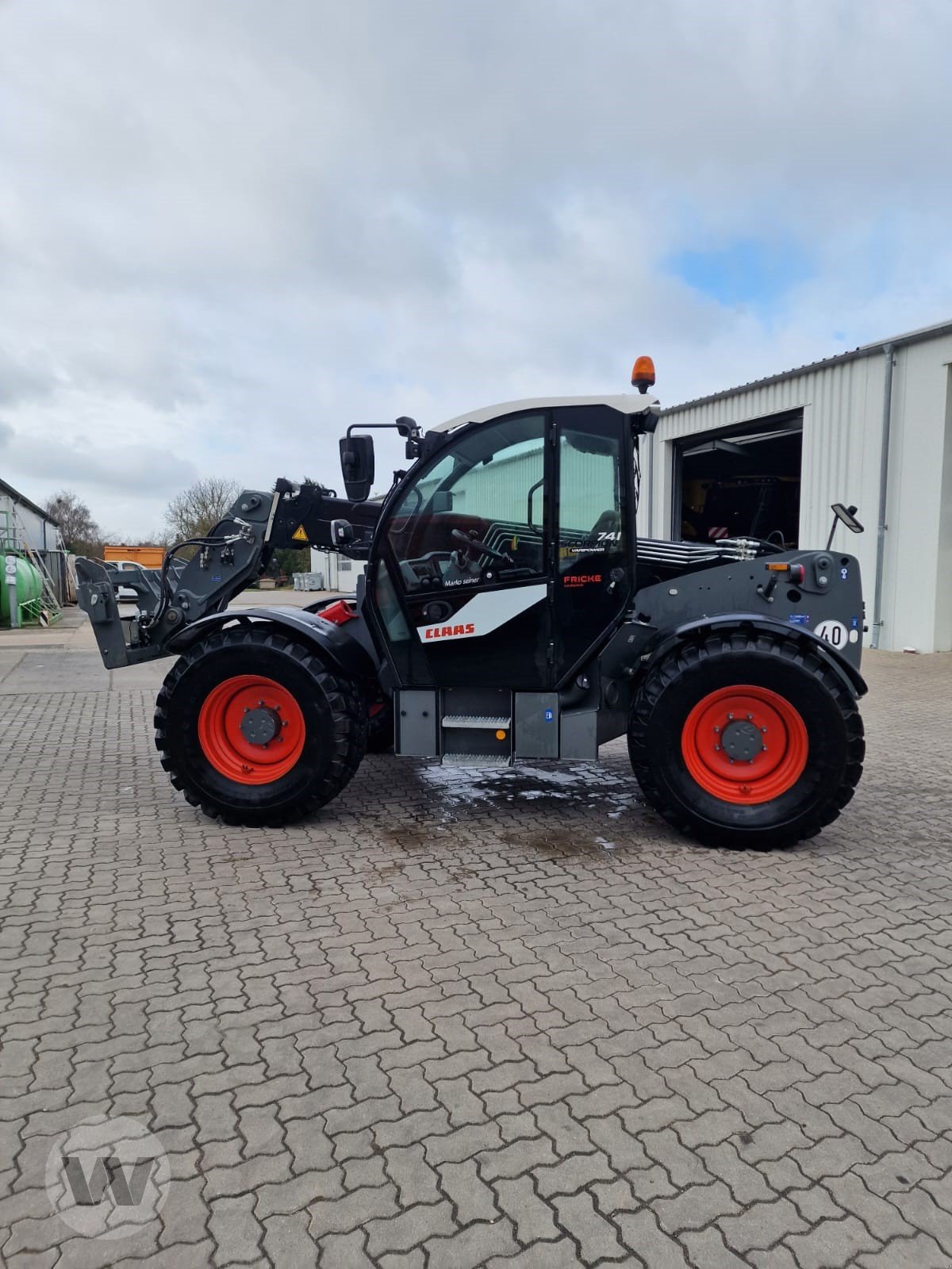 Teleskoplader des Typs CLAAS Scorpion 741, Gebrauchtmaschine in Jördenstorf (Bild 5)