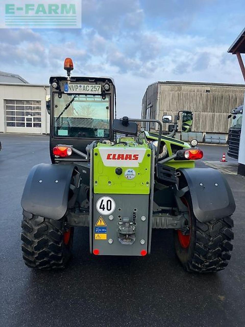 Teleskoplader des Typs CLAAS scorpion 741, Gebrauchtmaschine in AHRENSHAGEN (Bild 5)