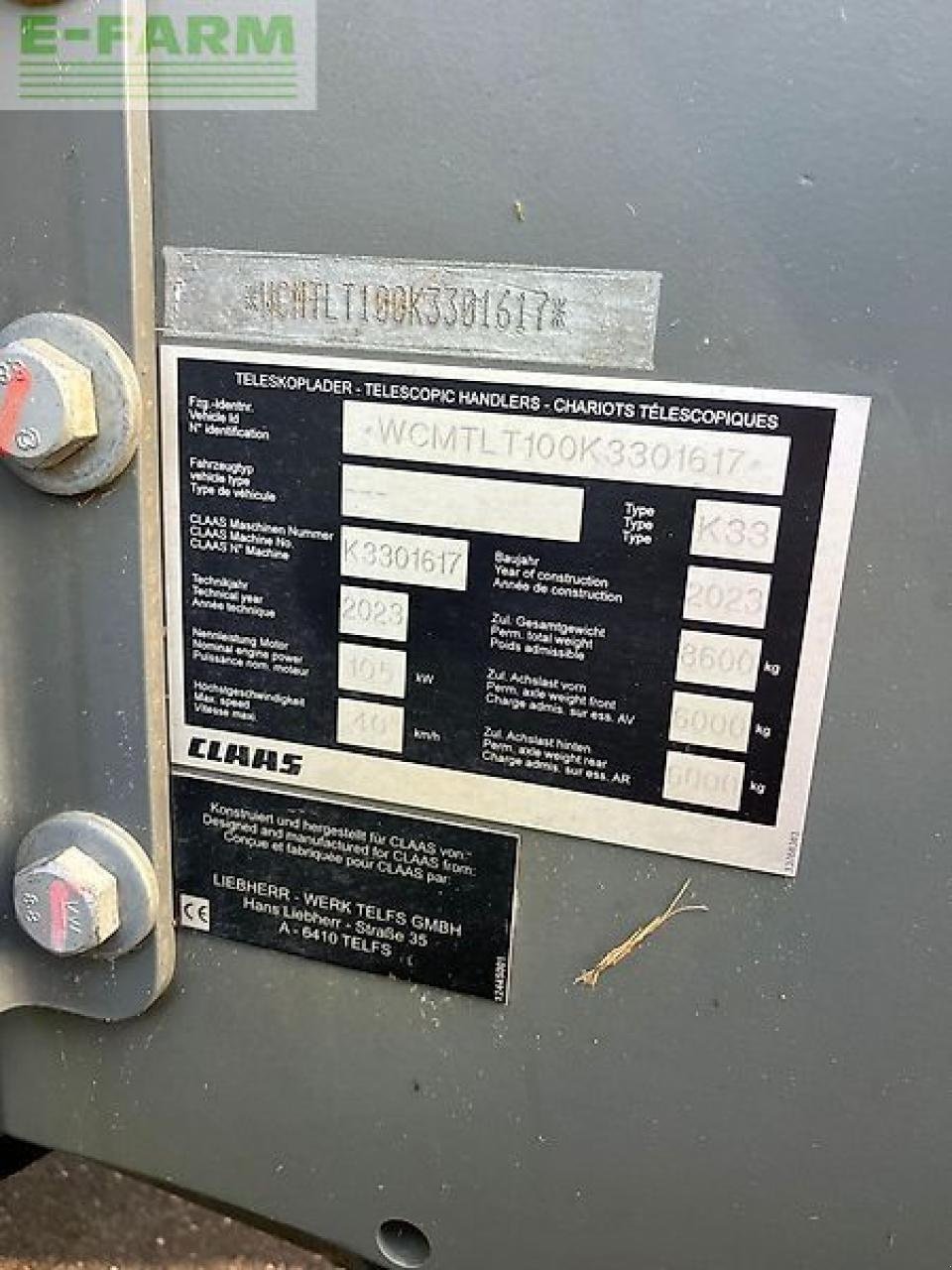 Teleskoplader des Typs CLAAS scorpion 741, Gebrauchtmaschine in AHRENSHAGEN (Bild 8)