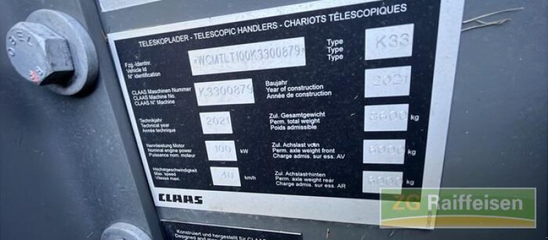 Teleskoplader za tip CLAAS Scorpion 741, Gebrauchtmaschine u Donaueschingen (Slika 21)