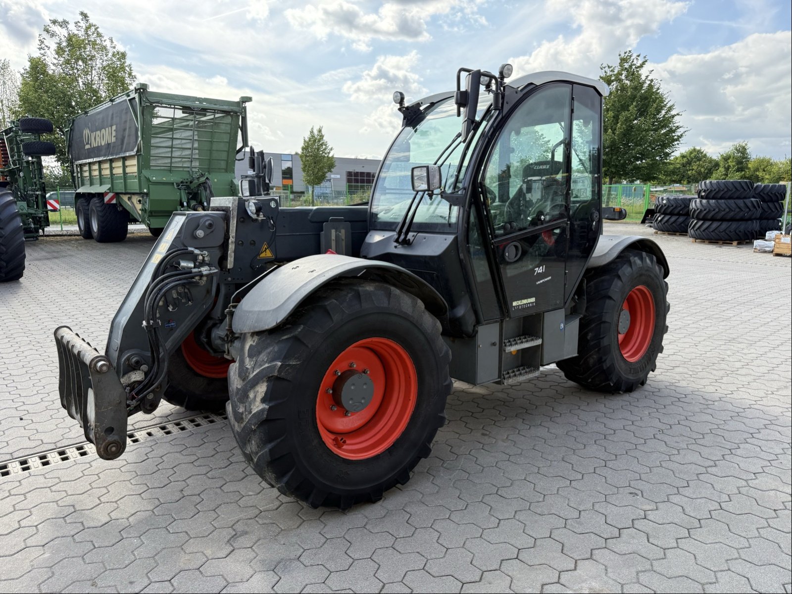 Teleskoplader tip CLAAS Scorpion 741, Gebrauchtmaschine in Goldberg (Poză 1)