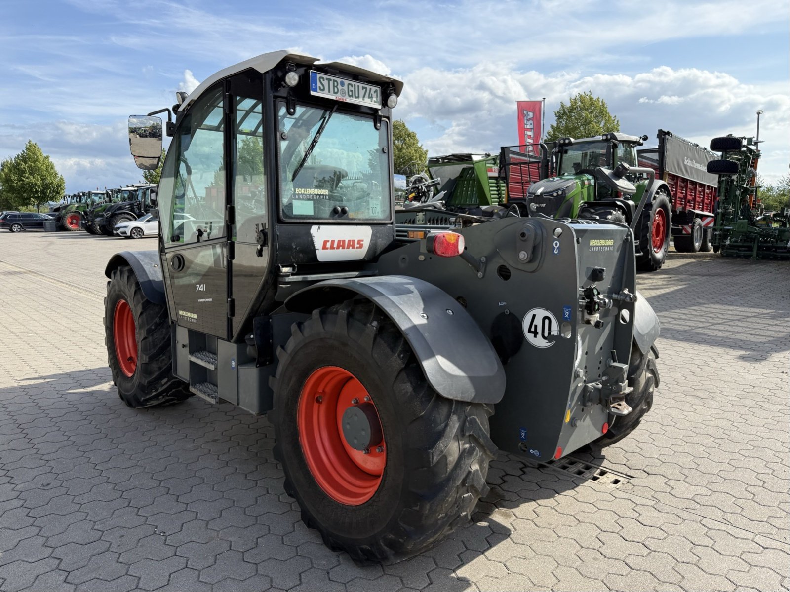 Teleskoplader tip CLAAS Scorpion 741, Gebrauchtmaschine in Goldberg (Poză 3)