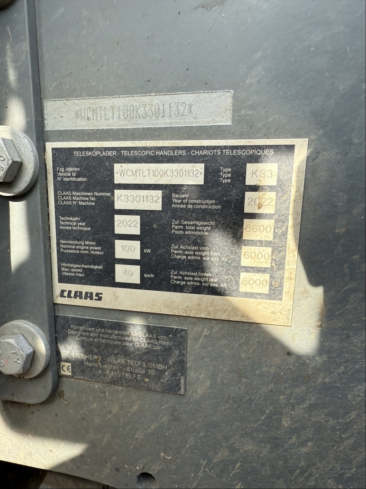 Teleskoplader tip CLAAS Scorpion 741, Gebrauchtmaschine in Goldberg (Poză 12)