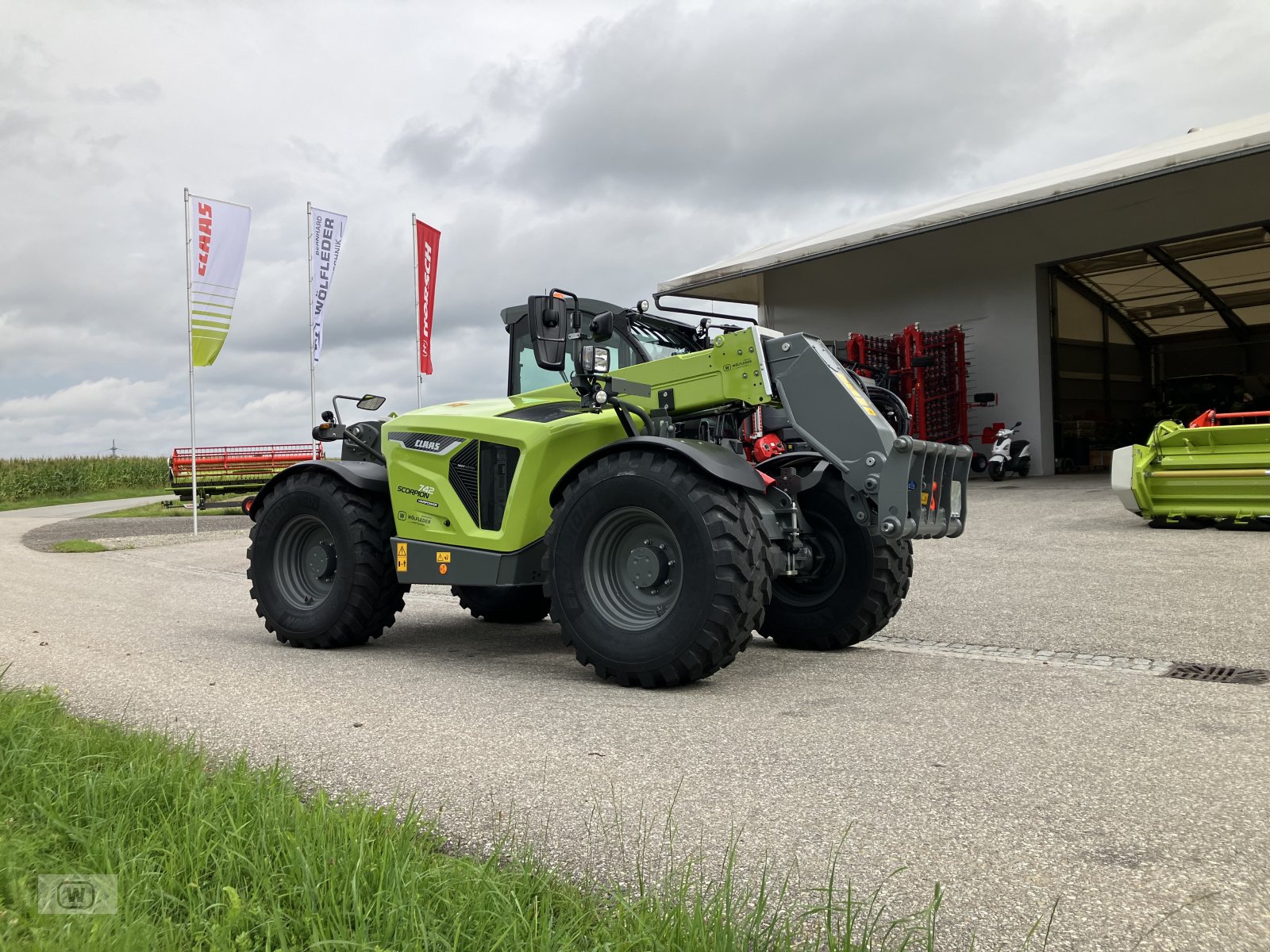 Teleskoplader tip CLAAS Scorpion 742, Neumaschine in Zell an der Pram (Poză 10)