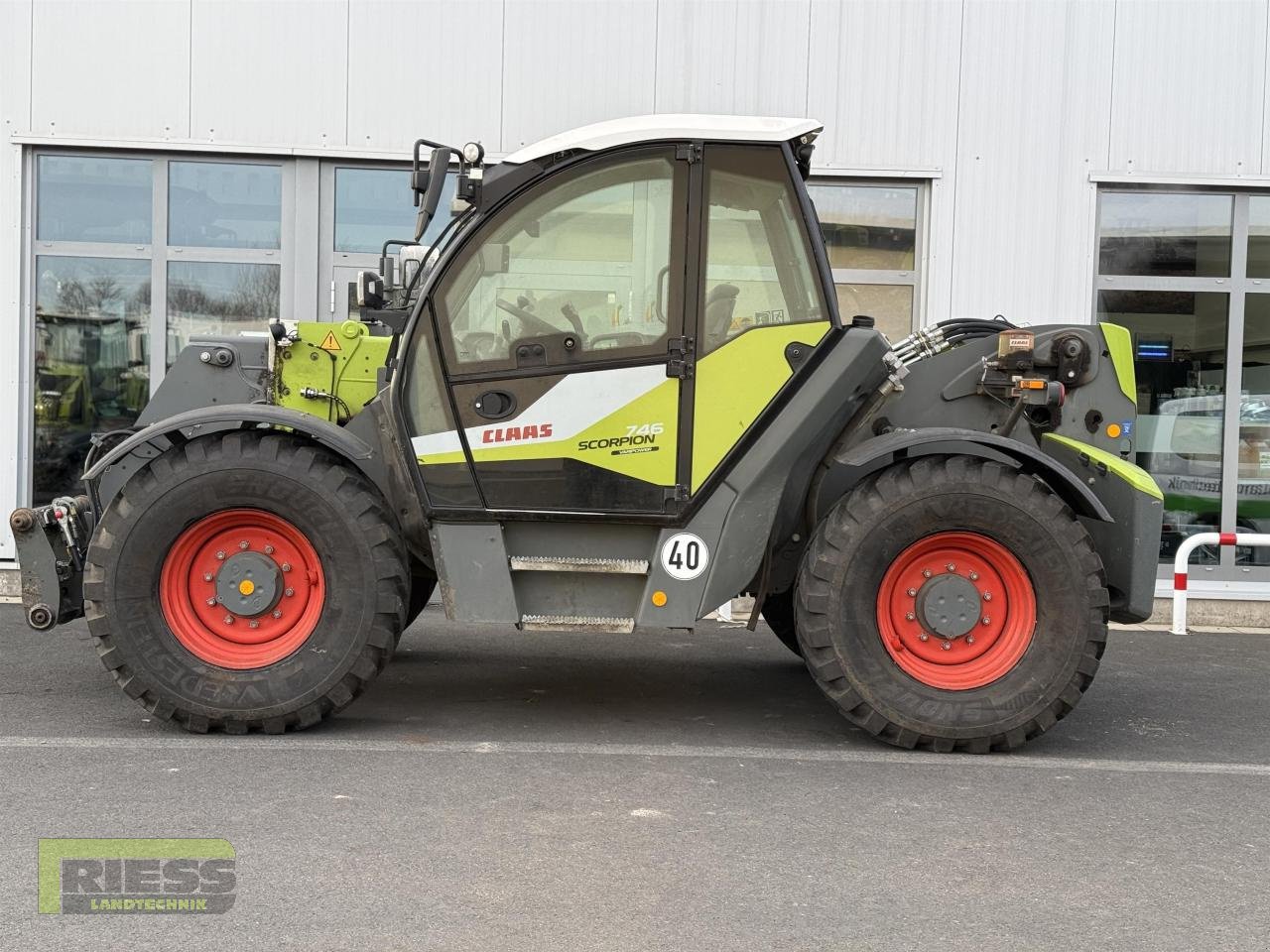 Teleskoplader del tipo CLAAS SCORPION 746 VARIPOW, Gebrauchtmaschine In Homberg/Ohm - Maulbach (Immagine 10)