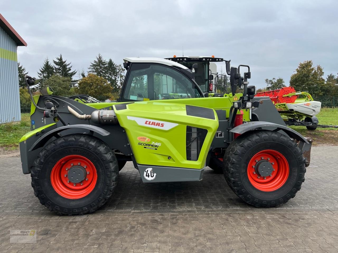 Teleskoplader tip CLAAS Scorpion 746 Varipow, Gebrauchtmaschine in Schora (Poză 4)