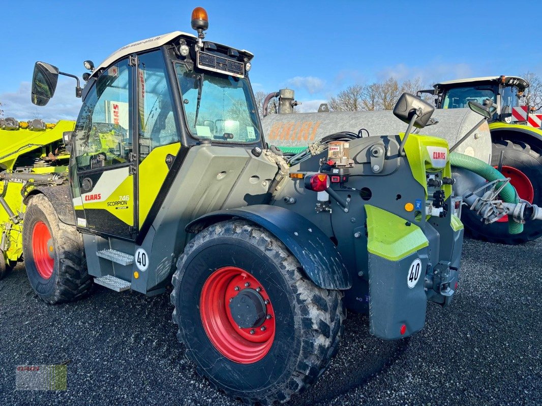 Teleskoplader typu CLAAS SCORPION 746 VARIPOWER Gen. 2, Druckluft, Klima, 40 kmh, 522 h !, Gebrauchtmaschine v Westerstede (Obrázek 4)