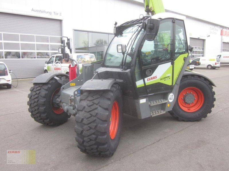 Teleskoplader of the type CLAAS SCORPION 746 VARIPOWER, Klima, 40 km/h, Gebrauchtmaschine in Neerstedt (Picture 15)