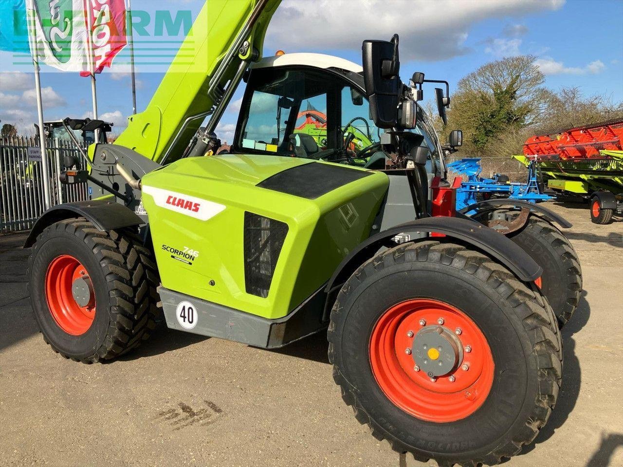Teleskoplader of the type CLAAS SCORPION 746 VARIPOWER, Gebrauchtmaschine in RETFORD (Picture 5)