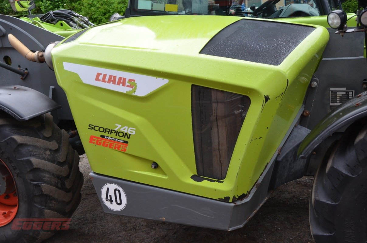 Teleskoplader del tipo CLAAS SCORPION 746 VARIPOWER, Gebrauchtmaschine In Suhlendorf (Immagine 9)