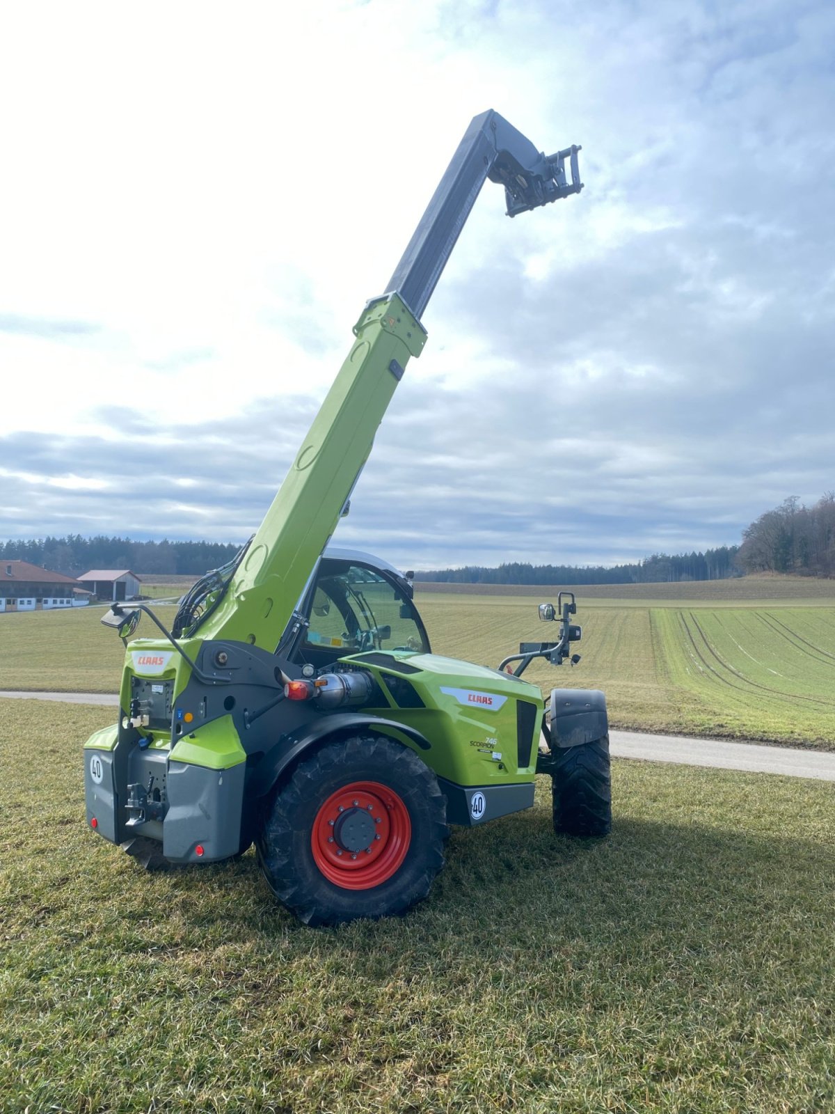Teleskoplader от тип CLAAS Scorpion 746 Varipower, Gebrauchtmaschine в Taglaching (Снимка 8)