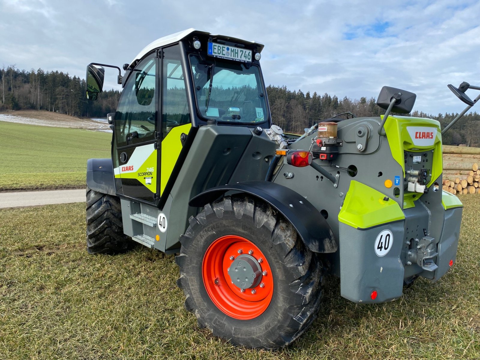 Teleskoplader от тип CLAAS Scorpion 746 Varipower, Gebrauchtmaschine в Taglaching (Снимка 14)