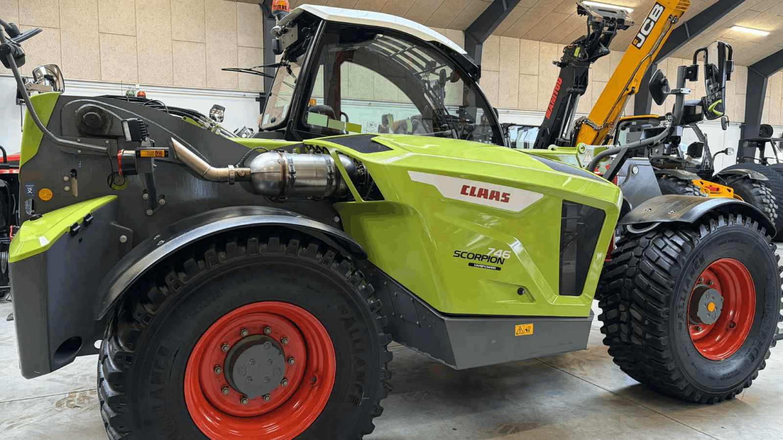 Teleskoplader typu CLAAS SCORPION 746 VP, Gebrauchtmaschine v Mariager (Obrázek 9)