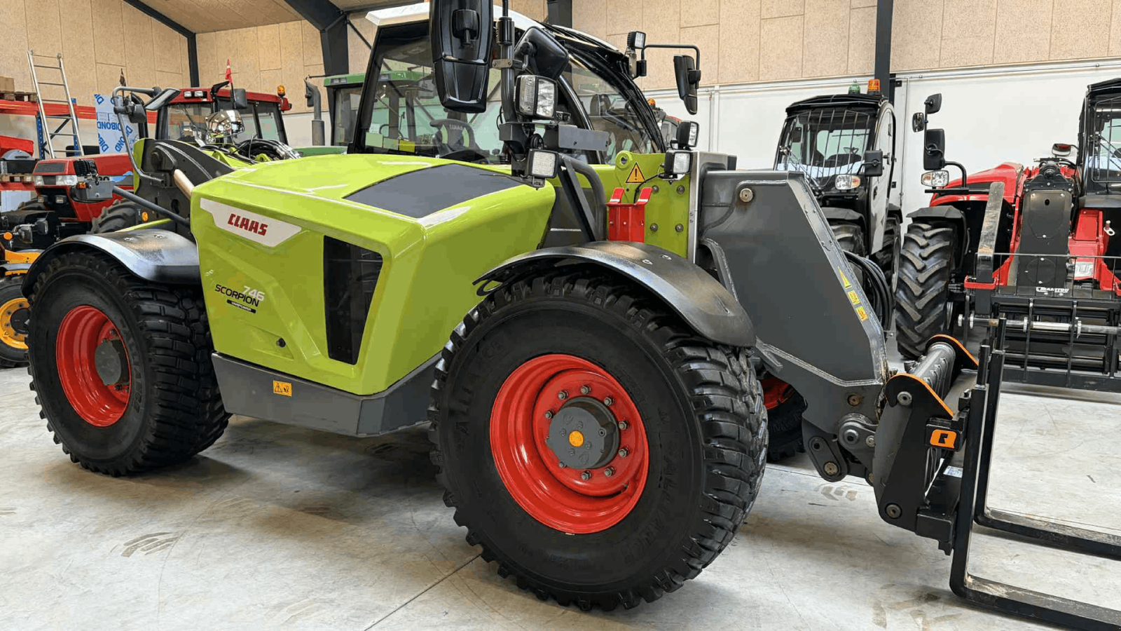 Teleskoplader typu CLAAS SCORPION 746 VP, Gebrauchtmaschine v Mariager (Obrázek 1)