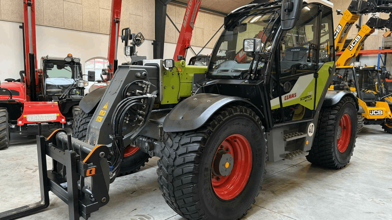 Teleskoplader typu CLAAS SCORPION 746 VP, Gebrauchtmaschine v Mariager (Obrázek 4)