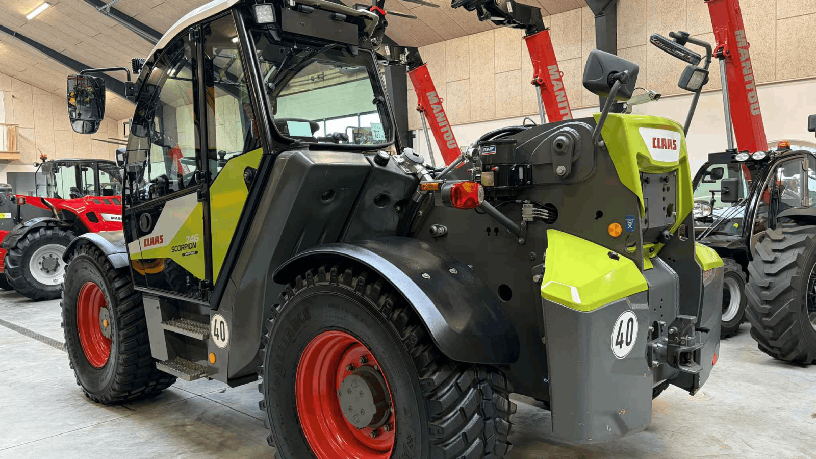 Teleskoplader typu CLAAS SCORPION 746 VP, Gebrauchtmaschine v Mariager (Obrázek 5)