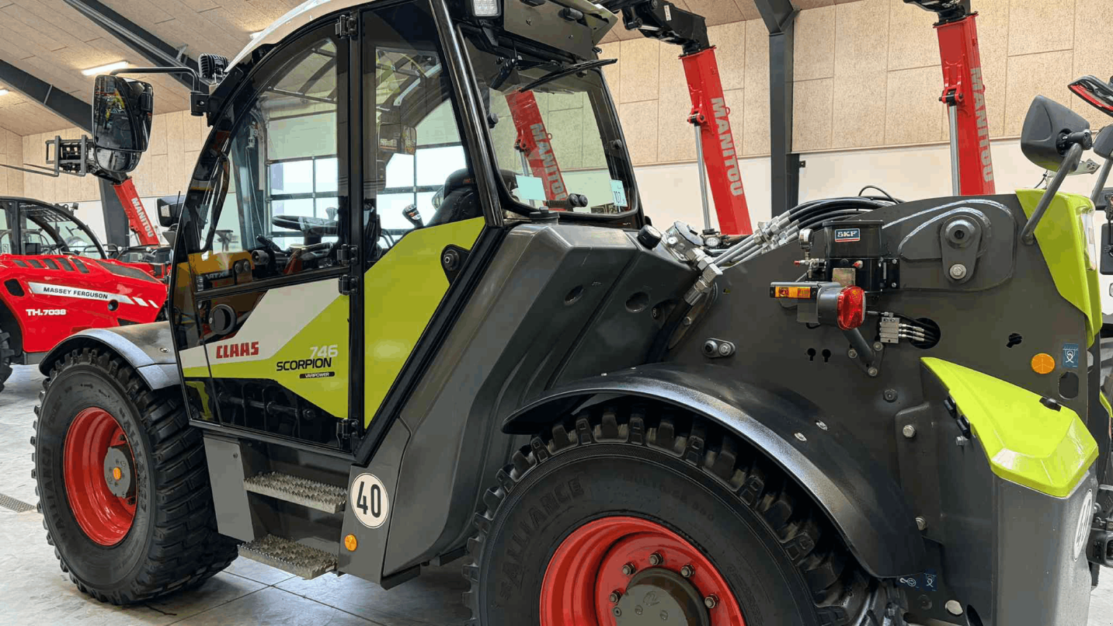 Teleskoplader typu CLAAS SCORPION 746 VP, Gebrauchtmaschine v Mariager (Obrázek 7)