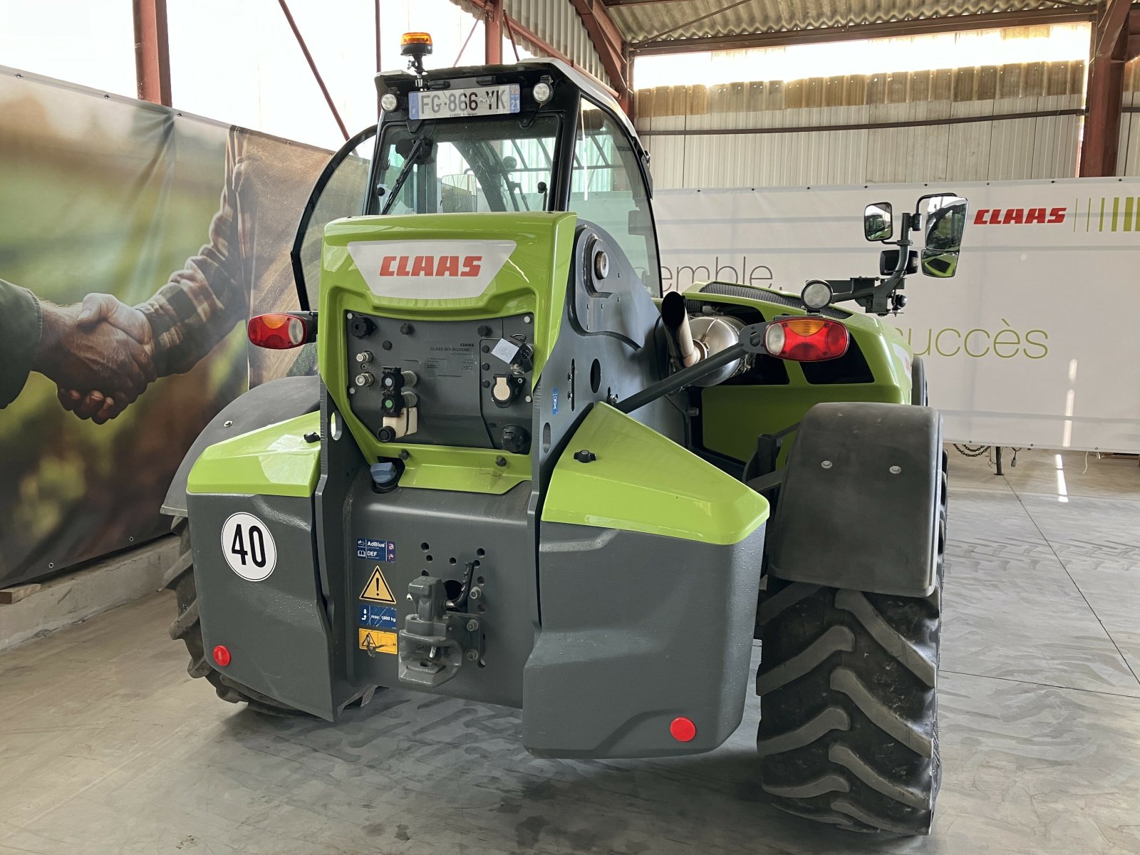 Teleskoplader typu CLAAS SCORPION 746 VP, Gebrauchtmaschine v AUTUN (Obrázek 5)