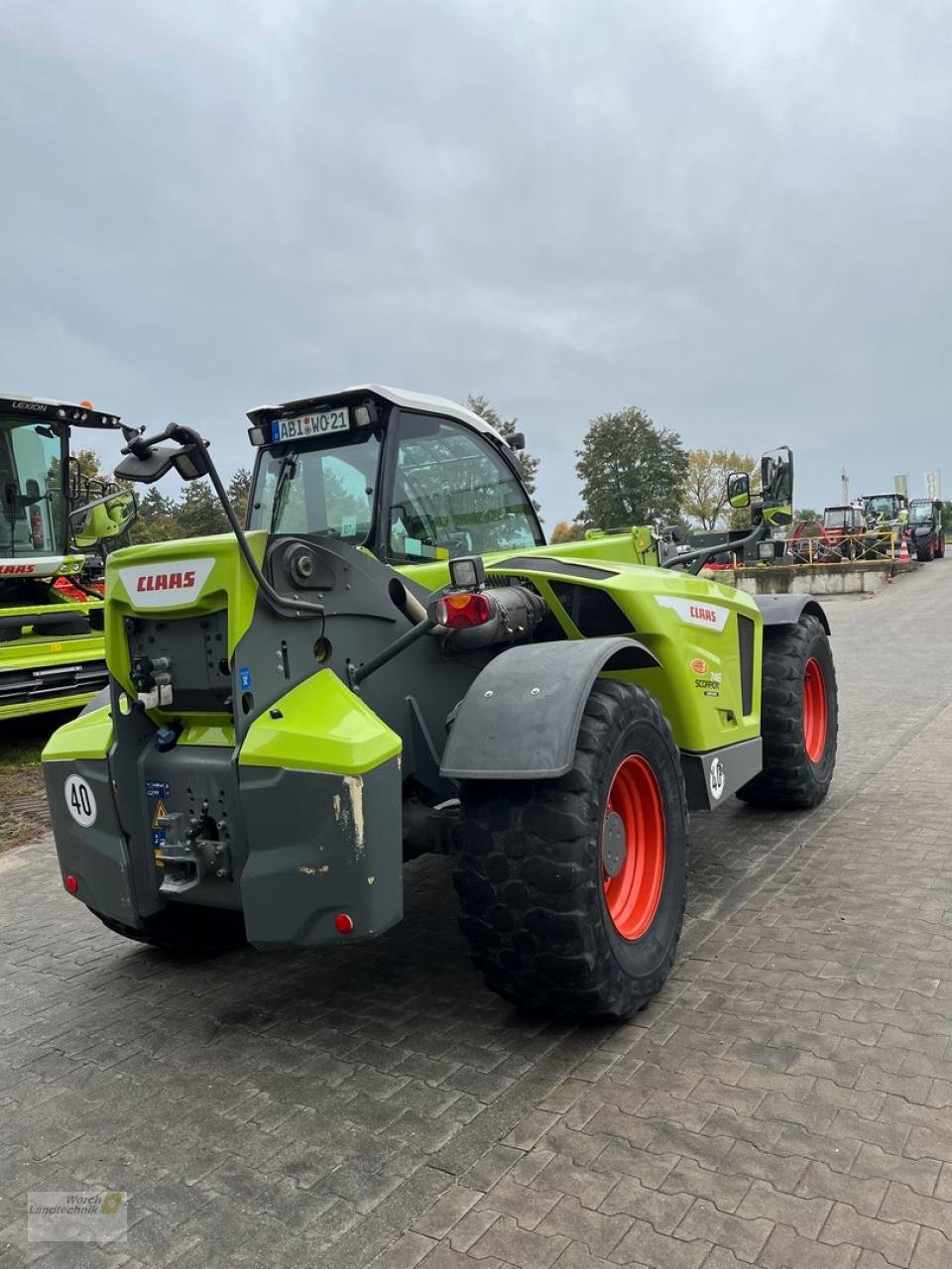Teleskoplader des Typs CLAAS Scorpion 746 VP, Gebrauchtmaschine in Schora (Bild 5)