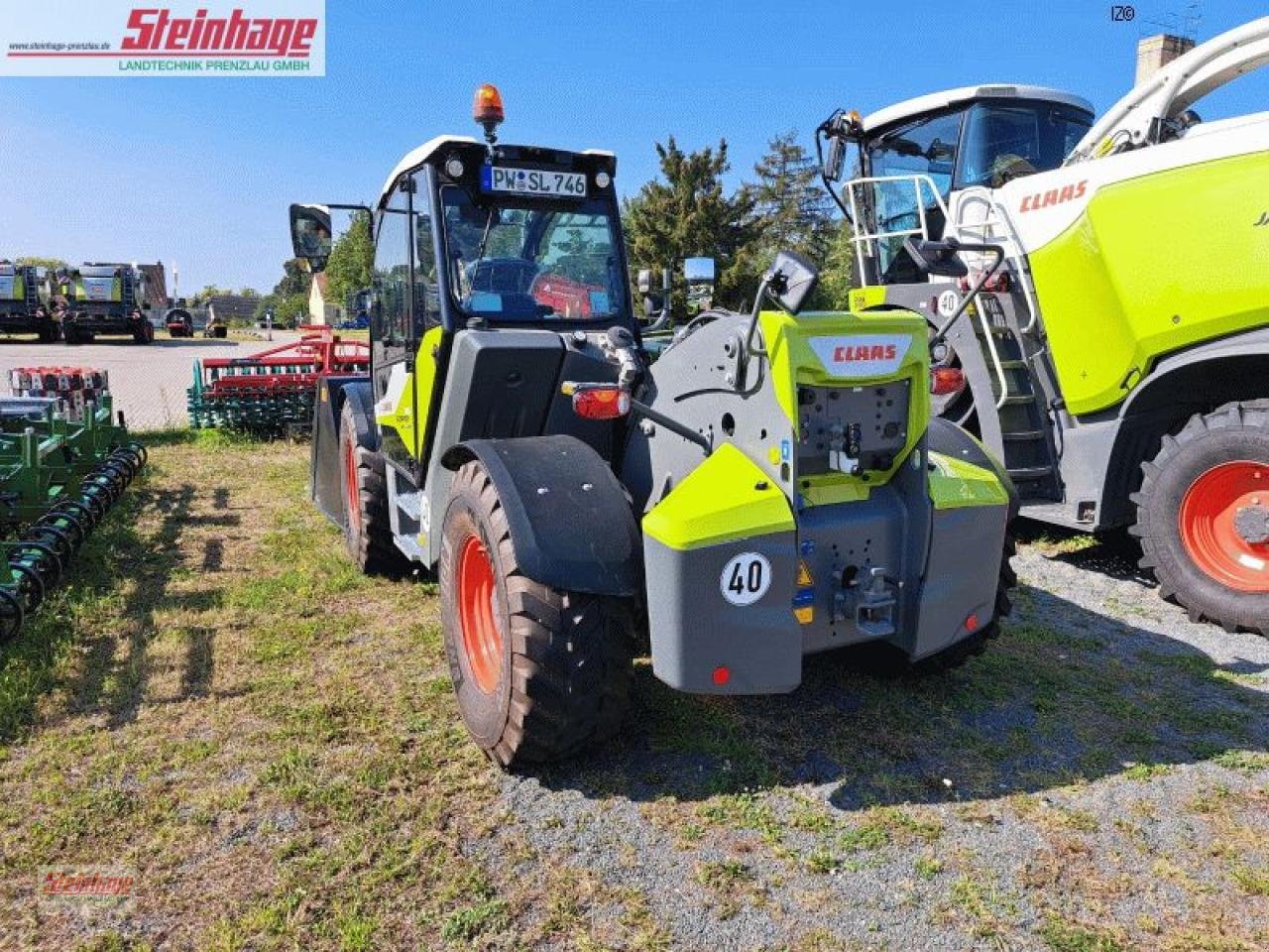 Teleskoplader του τύπου CLAAS Scorpion 746 VP, Neumaschine σε Rollwitz (Φωτογραφία 4)