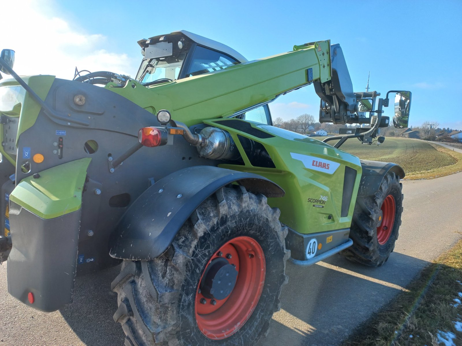 Teleskoplader του τύπου CLAAS Scorpion 746 VP, Gebrauchtmaschine σε Pfeffenhausen (Φωτογραφία 2)