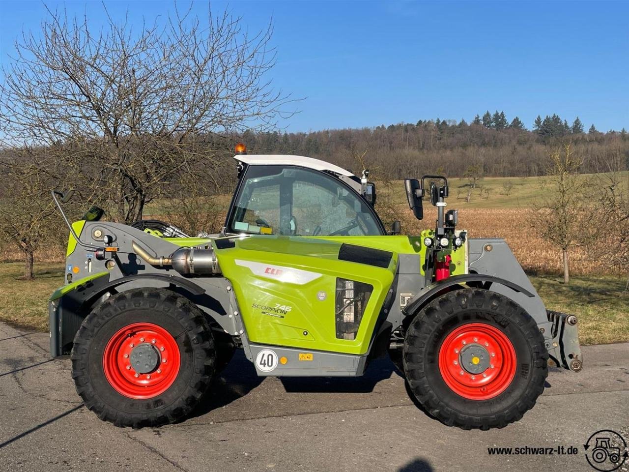 Teleskoplader typu CLAAS Scorpion 746, Gebrauchtmaschine w Aspach (Zdjęcie 3)