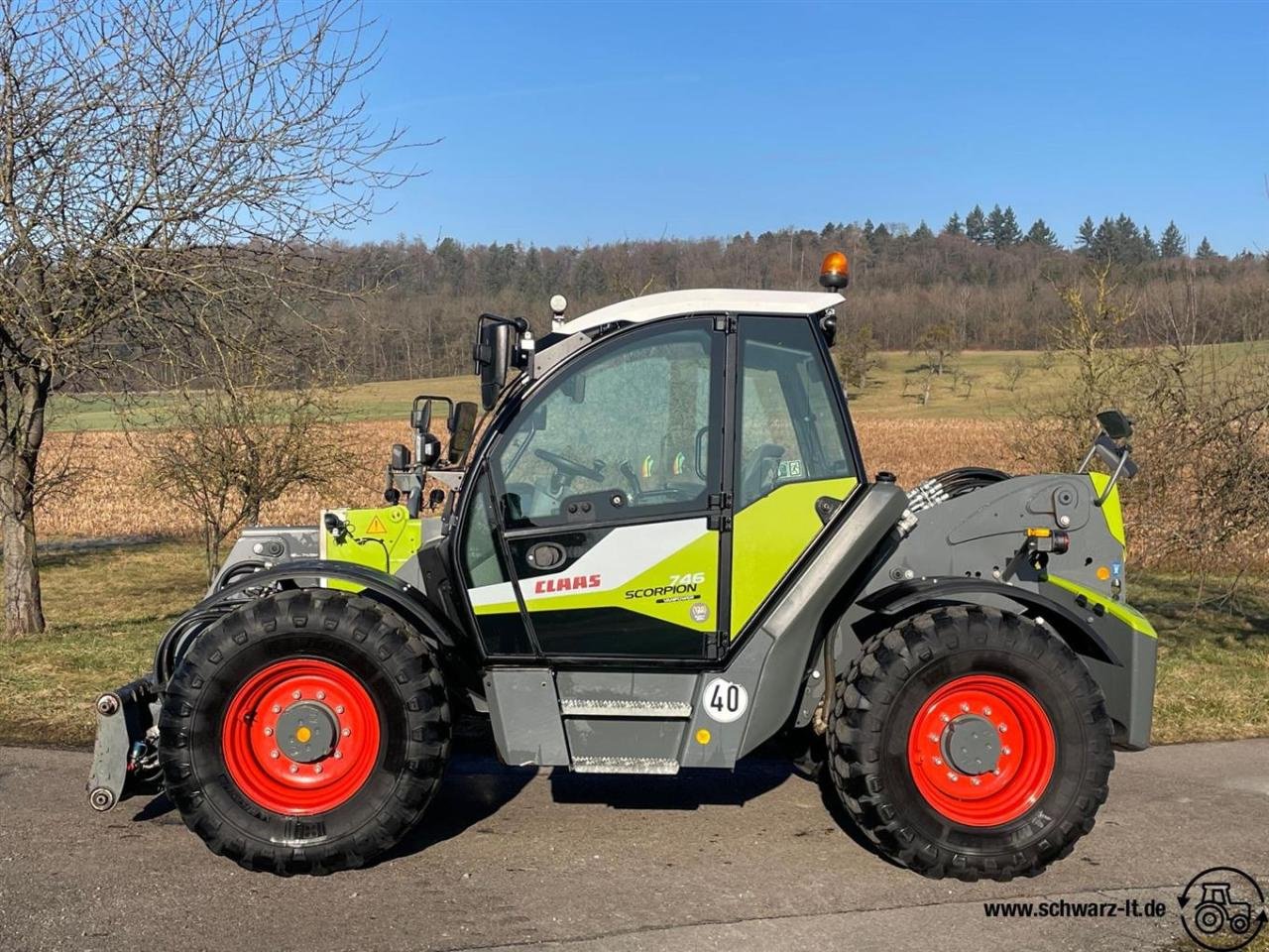 Teleskoplader typu CLAAS Scorpion 746, Gebrauchtmaschine w Aspach (Zdjęcie 4)
