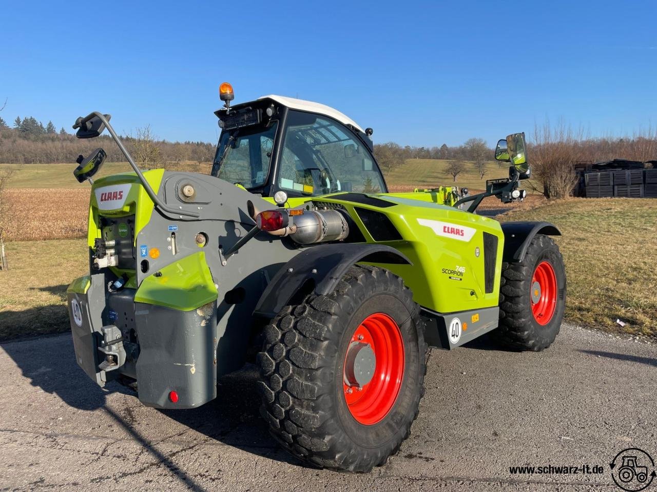 Teleskoplader typu CLAAS Scorpion 746, Gebrauchtmaschine w Aspach (Zdjęcie 7)