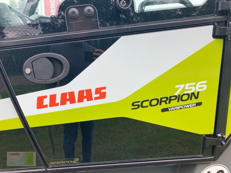 Teleskoplader του τύπου CLAAS SCORPION 756 Generation 2, Gebrauchtmaschine σε Alveslohe (Φωτογραφία 7)