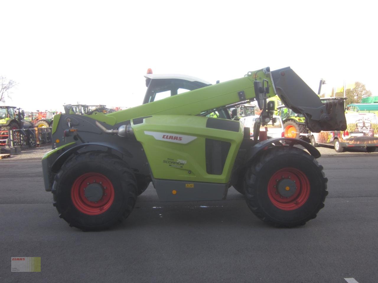 Teleskoplader des Typs CLAAS SCORPION 756 VARIPOWER PLUS, Klima, 40 km/h, 500er Räder, Gebrauchtmaschine in Westerstede (Bild 7)