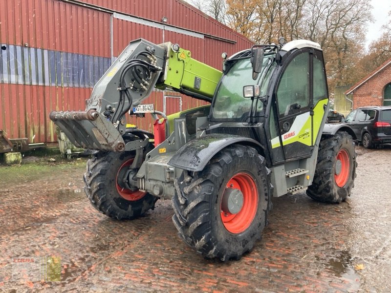 Teleskoplader tip CLAAS SCORPION 756 VARIPOWER PLUS, Klima, Druckluft, 40 km/h, Gebrauchtmaschine in Westerstede (Poză 9)