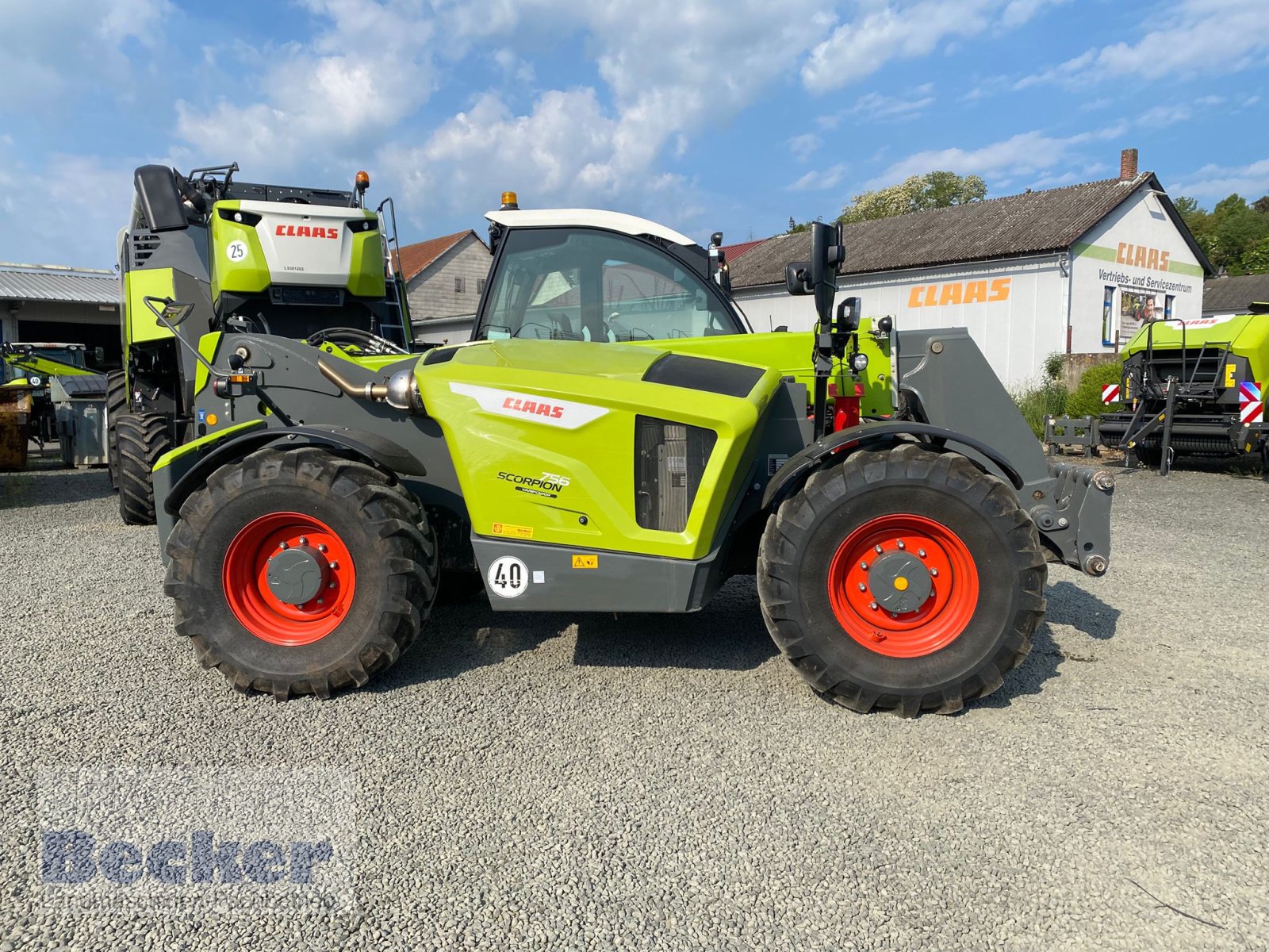 Teleskoplader typu CLAAS Scorpion 756 VP Gen. 2, Gebrauchtmaschine v Weimar-Niederwalgern (Obrázek 4)
