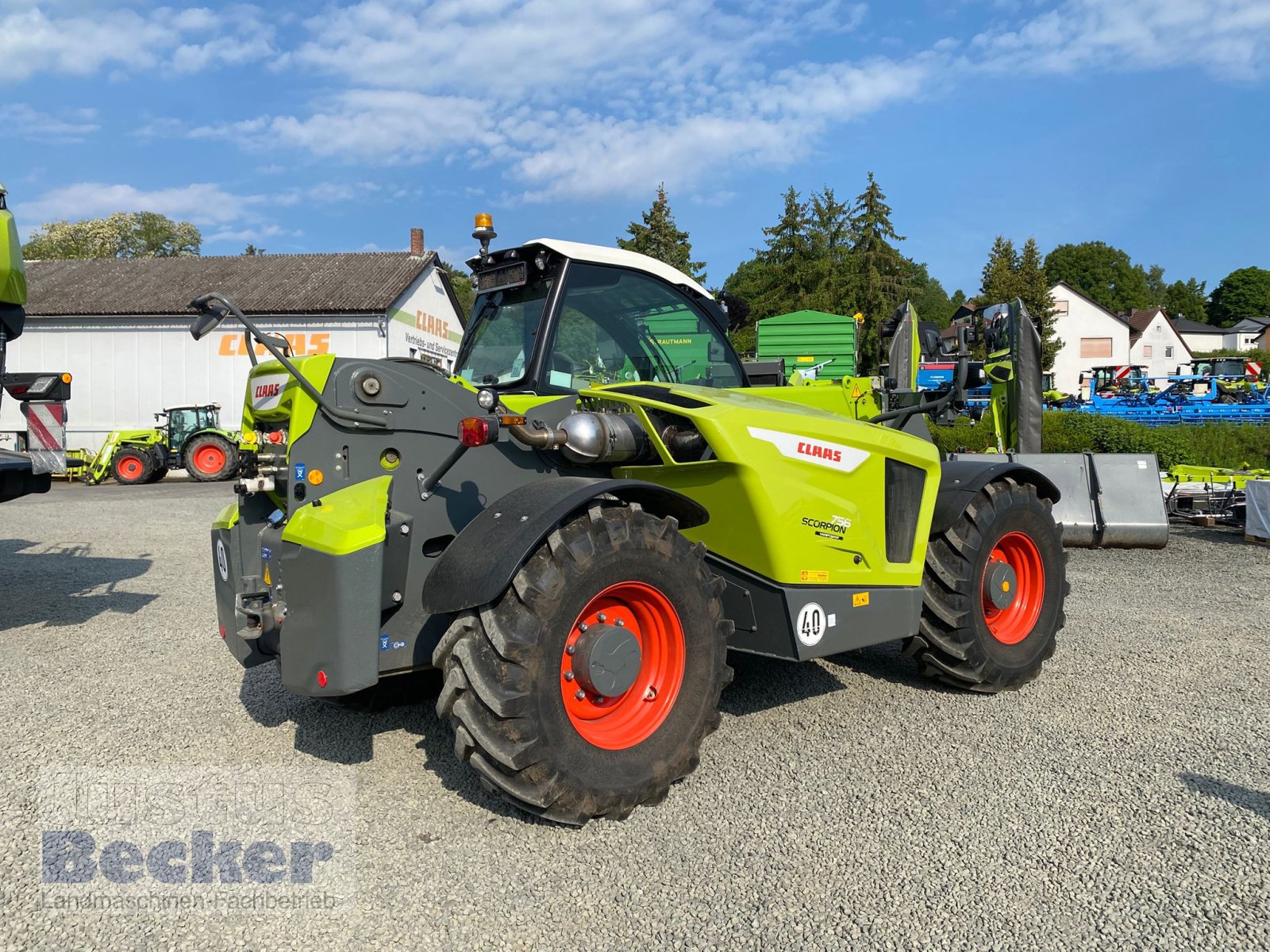 Teleskoplader typu CLAAS Scorpion 756 VP Gen. 2, Gebrauchtmaschine v Weimar-Niederwalgern (Obrázek 5)