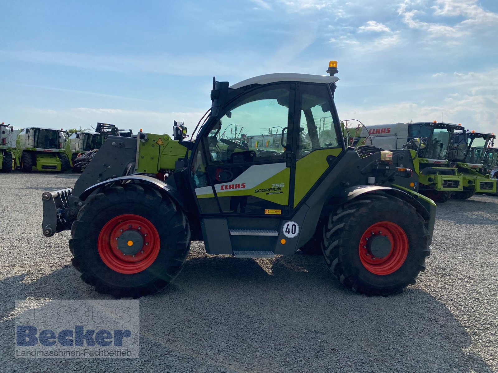 Teleskoplader typu CLAAS Scorpion 756 VP Gen. 2, Gebrauchtmaschine v Weimar-Niederwalgern (Obrázek 9)