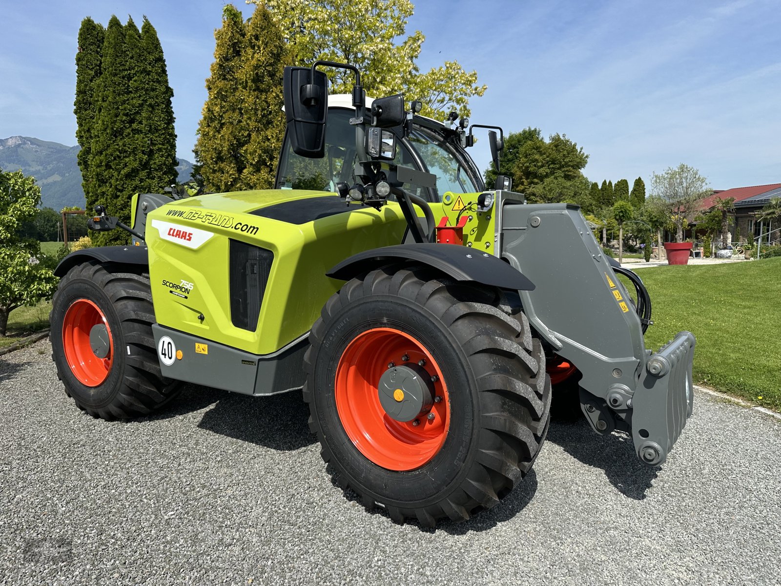 Teleskoplader tip CLAAS Scorpion 756 VP Plus - Gen2, Gebrauchtmaschine in Rankweil (Poză 24)