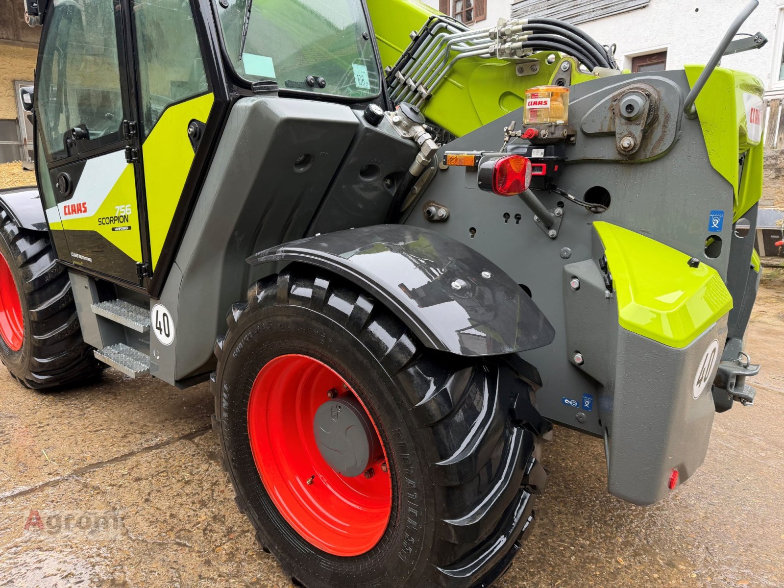 Teleskoplader Türe ait CLAAS Scorpion 756 VP PLUS, Gebrauchtmaschine içinde Stuttgart (resim 11)