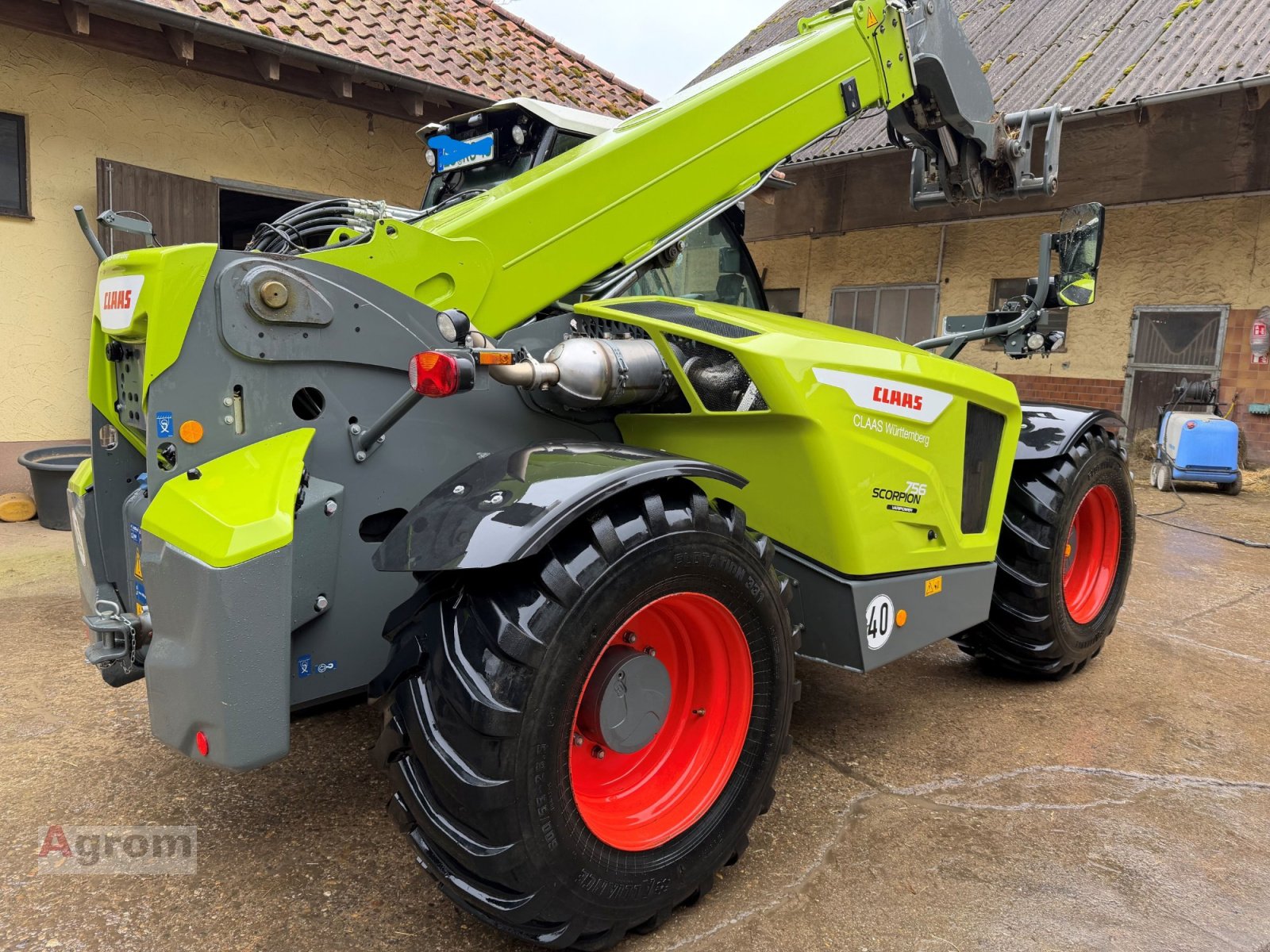 Teleskoplader Türe ait CLAAS Scorpion 756 VP PLUS, Gebrauchtmaschine içinde Stuttgart (resim 13)