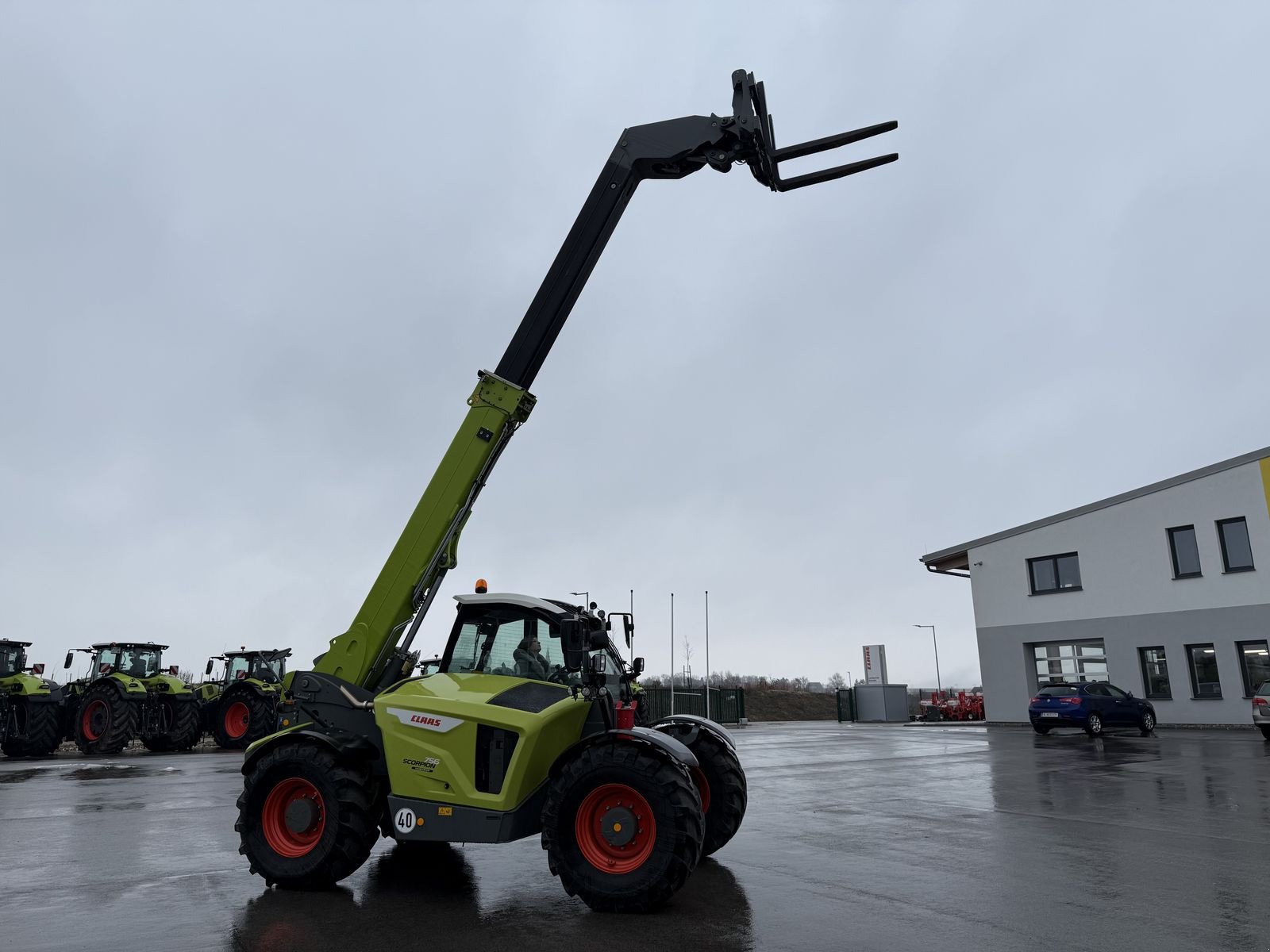 Teleskoplader del tipo CLAAS Scorpion 756 VP PLUS, Gebrauchtmaschine In Grund (Immagine 2)