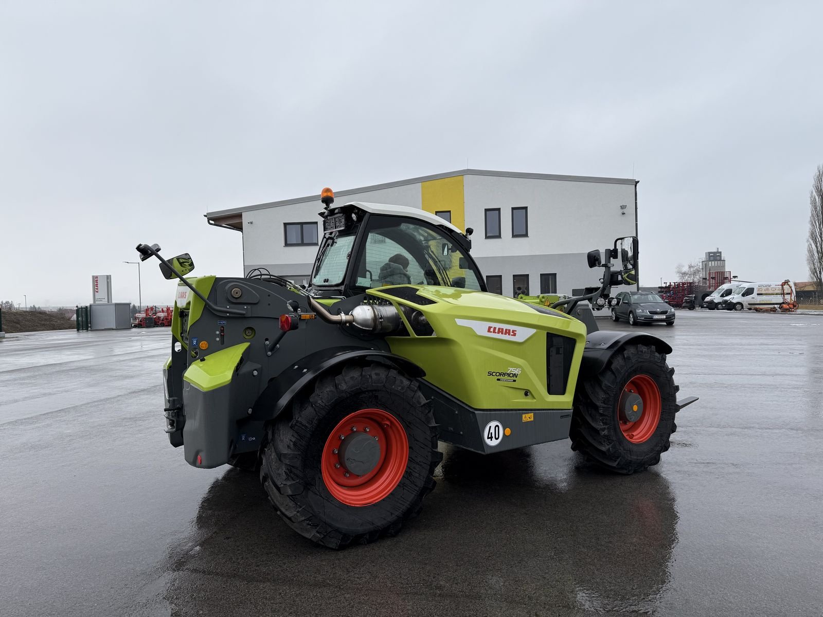 Teleskoplader del tipo CLAAS Scorpion 756 VP PLUS, Gebrauchtmaschine In Grund (Immagine 11)