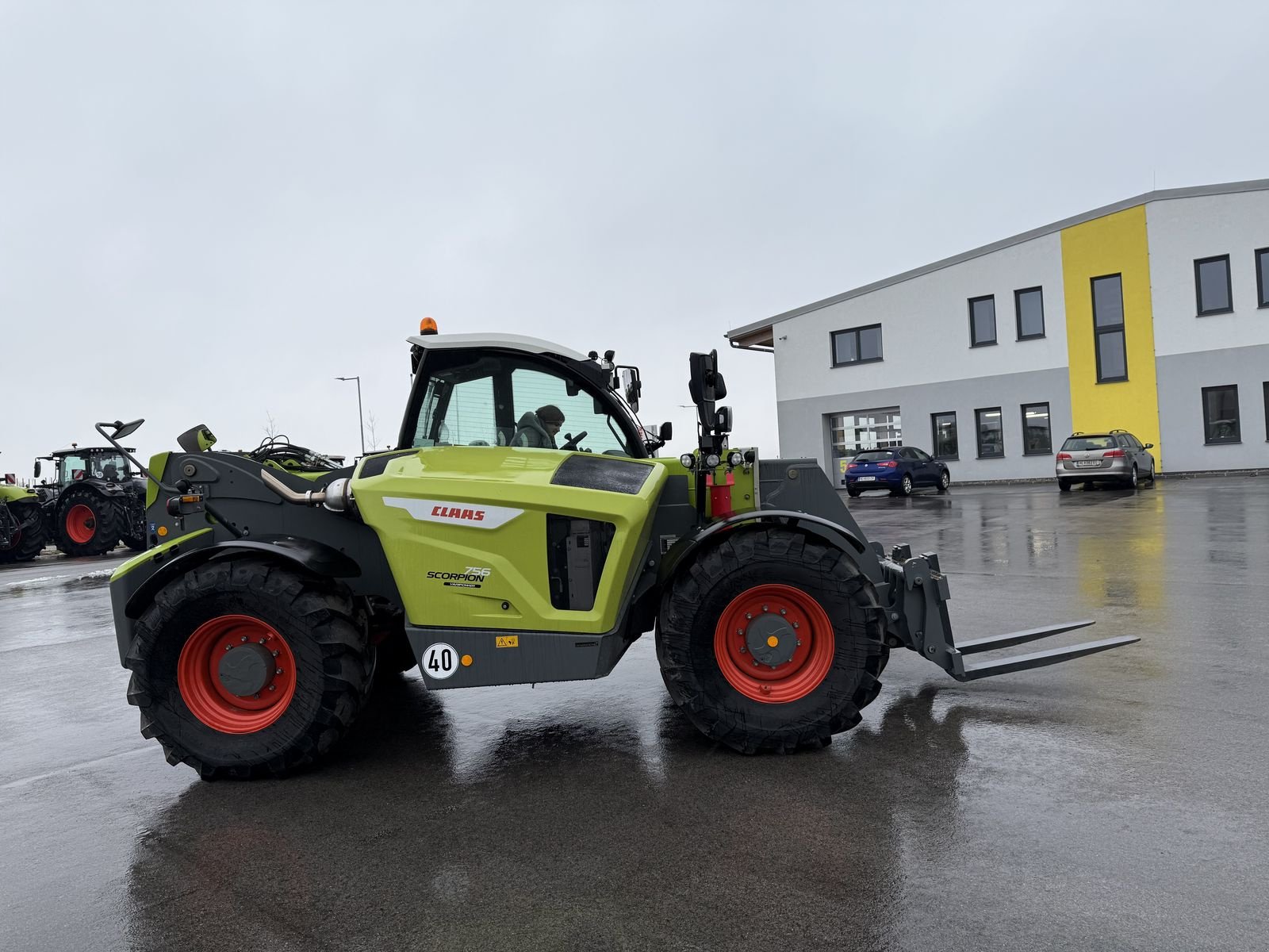 Teleskoplader del tipo CLAAS Scorpion 756 VP PLUS, Gebrauchtmaschine In Grund (Immagine 10)