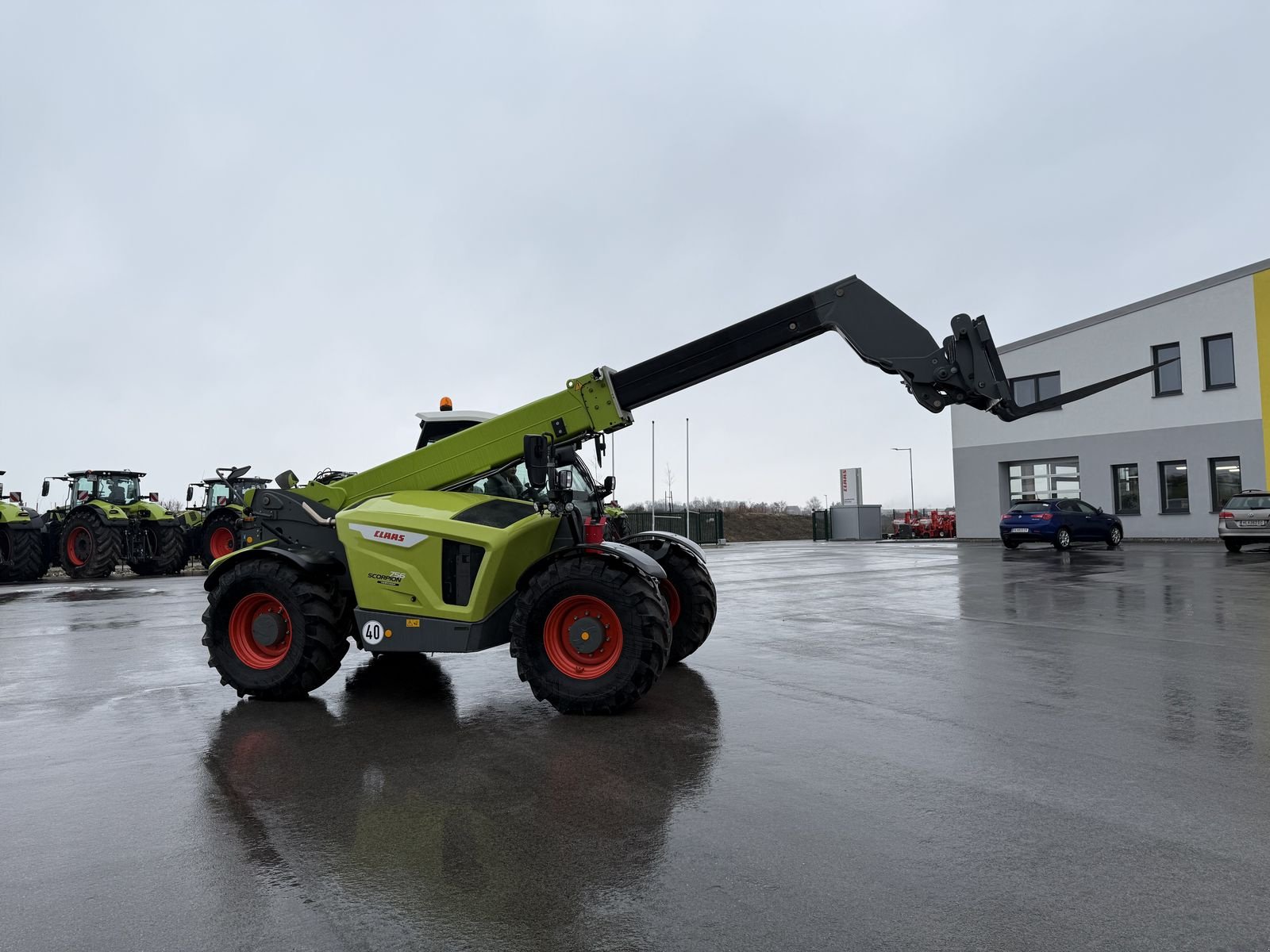 Teleskoplader del tipo CLAAS Scorpion 756 VP PLUS, Gebrauchtmaschine In Grund (Immagine 4)