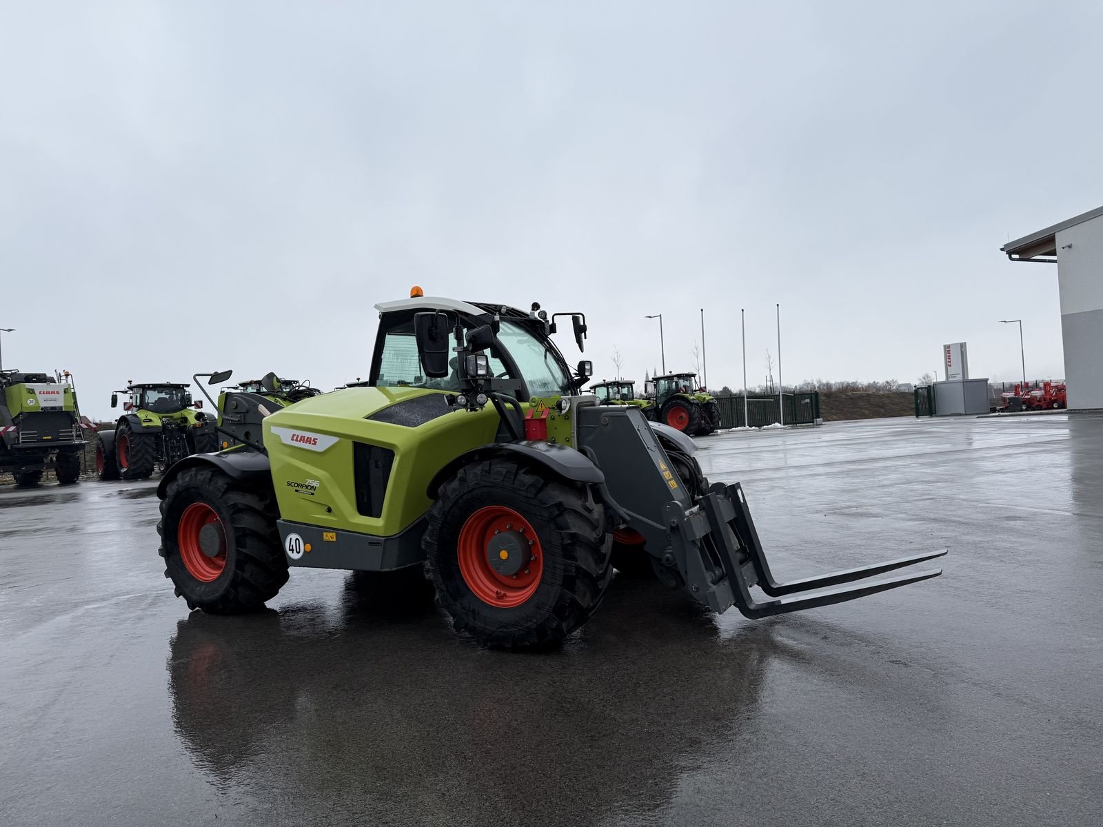 Teleskoplader del tipo CLAAS Scorpion 756 VP PLUS, Gebrauchtmaschine In Grund (Immagine 8)