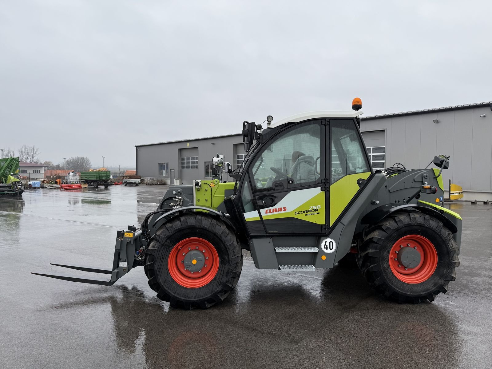 Teleskoplader del tipo CLAAS Scorpion 756 VP PLUS, Gebrauchtmaschine In Grund (Immagine 19)