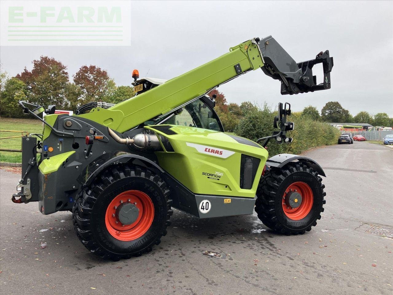 Teleskoplader tip CLAAS SCORPION 756, Gebrauchtmaschine in STANDERWICK, FROME (Poză 4)
