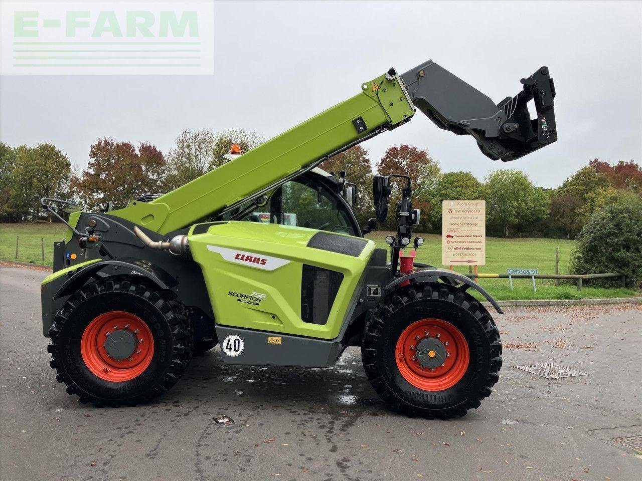 Teleskoplader tip CLAAS SCORPION 756, Gebrauchtmaschine in STANDERWICK, FROME (Poză 5)