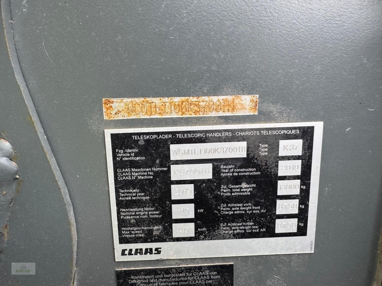 Teleskoplader des Typs CLAAS Scorpion 756, Gebrauchtmaschine in Bad Leonfelden (Bild 13)