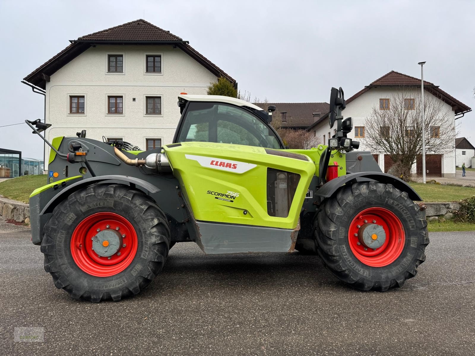 Teleskoplader des Typs CLAAS Scorpion 756, Gebrauchtmaschine in Bad Leonfelden (Bild 21)