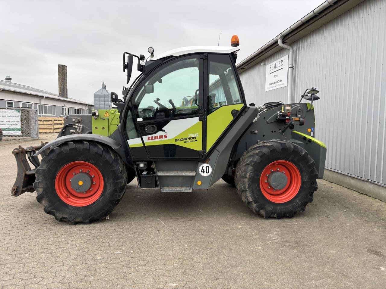 Teleskoplader of the type CLAAS SCORPION 756, Gebrauchtmaschine in Bramming (Picture 10)