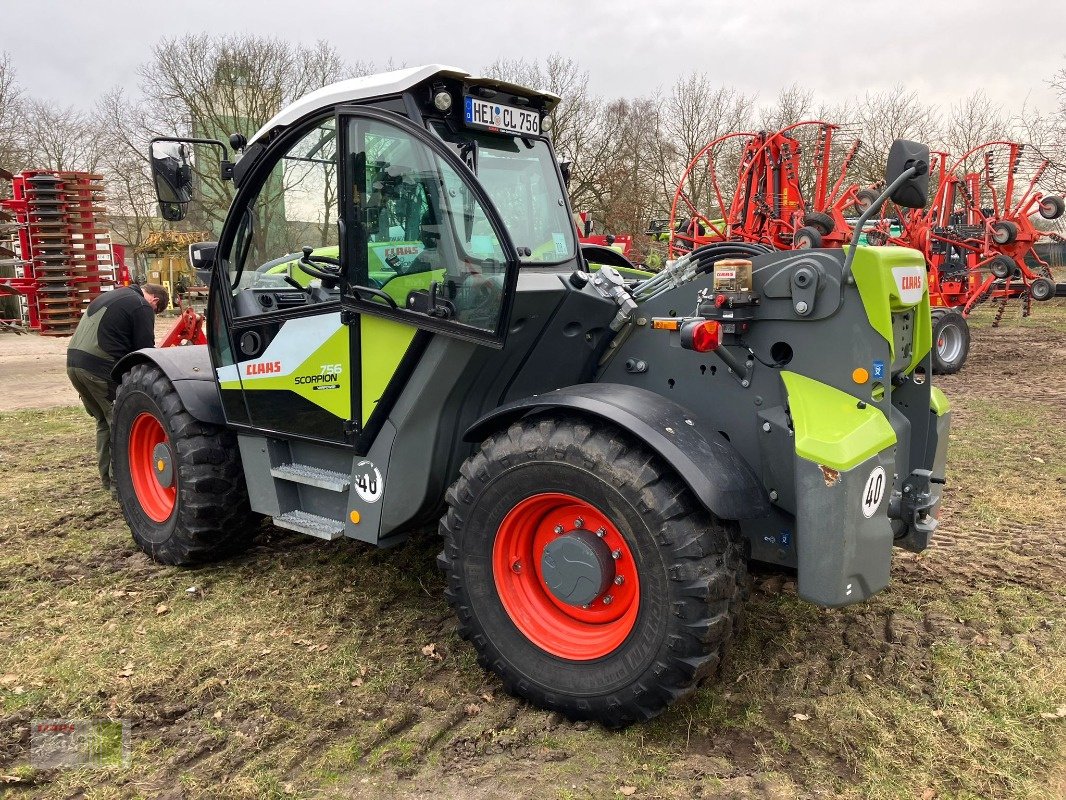 Teleskoplader typu CLAAS SCORPION 756, Gebrauchtmaschine v Weddingstedt (Obrázek 4)